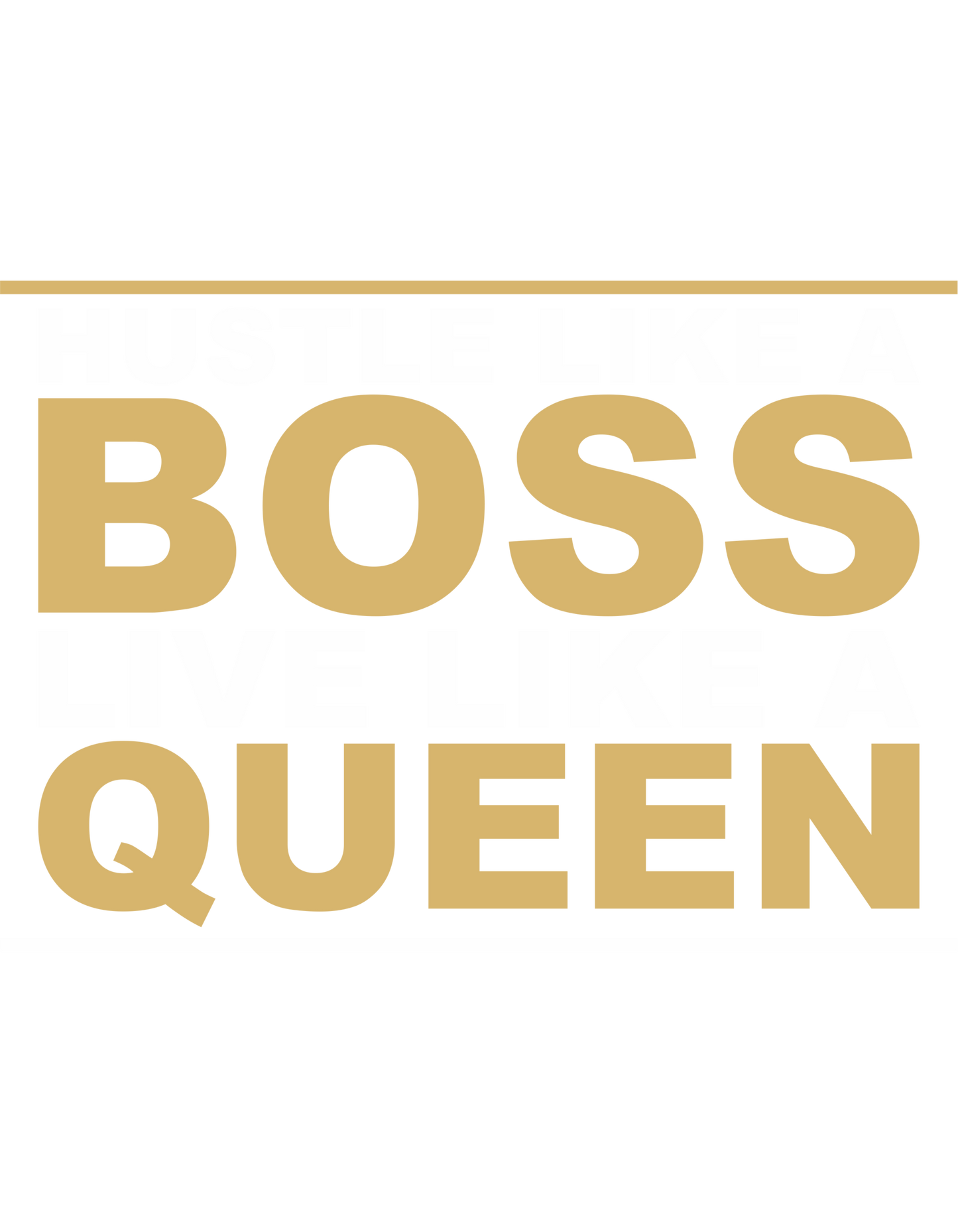 Hustle Like A Boss Women's Crop