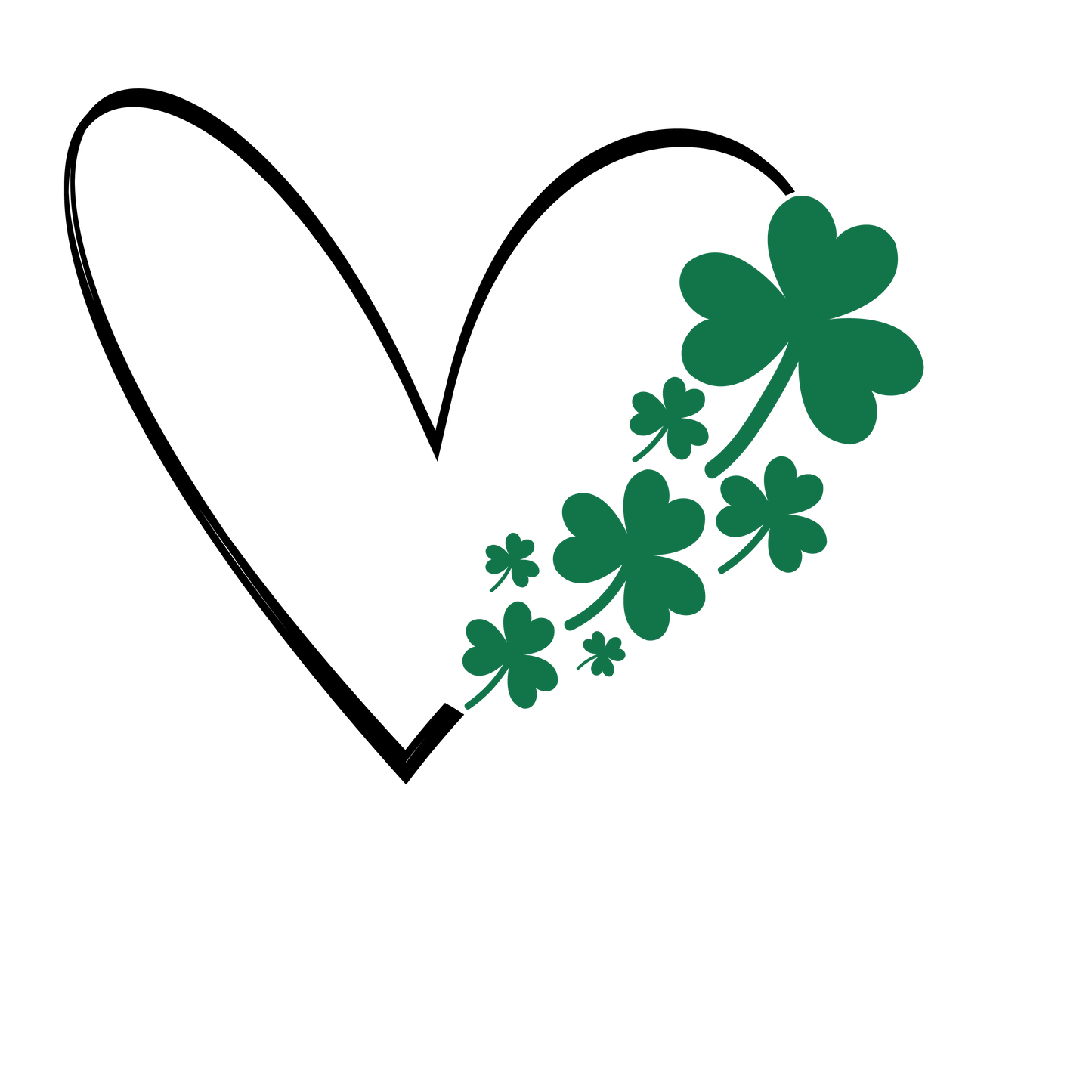 Women's St. Pat's Heart Tee