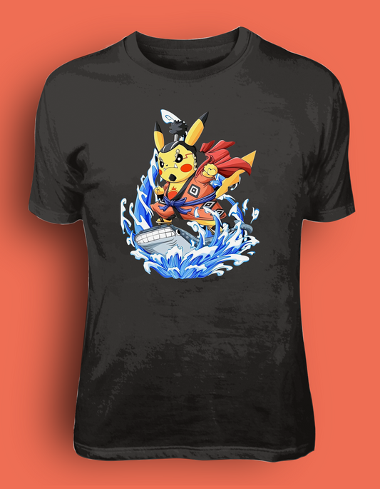 Sumurai Pikachu | Short Sleeve T Shirt